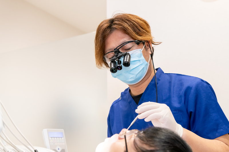 お持ちの入れ歯も調整します